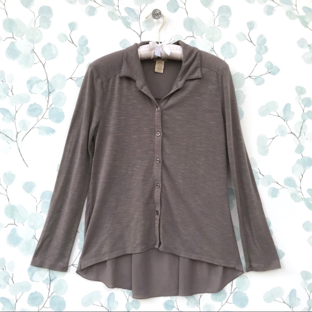 eyelash couture Grey Blouse